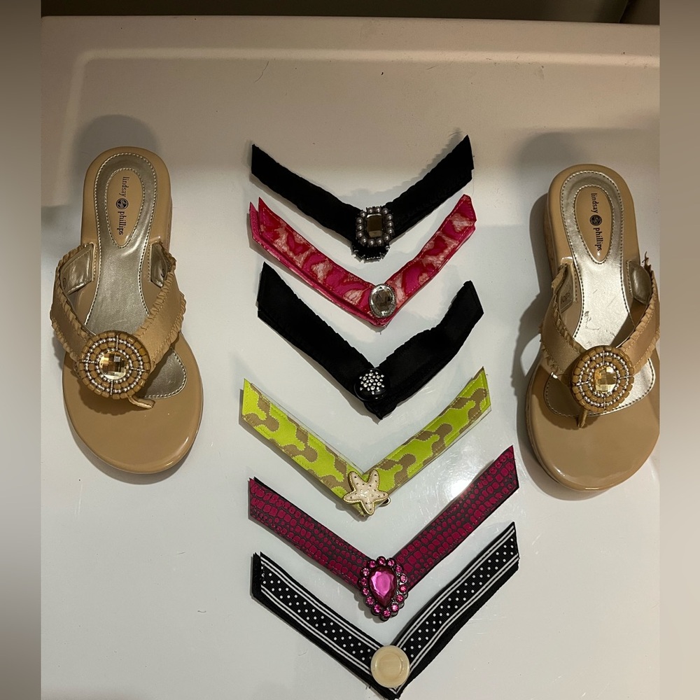 Lindsay Phillips ‘Libby’ Switchflops With 7 Straps - image 2